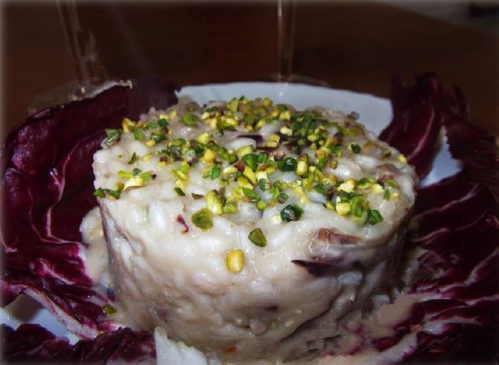 risotto con salsiccia