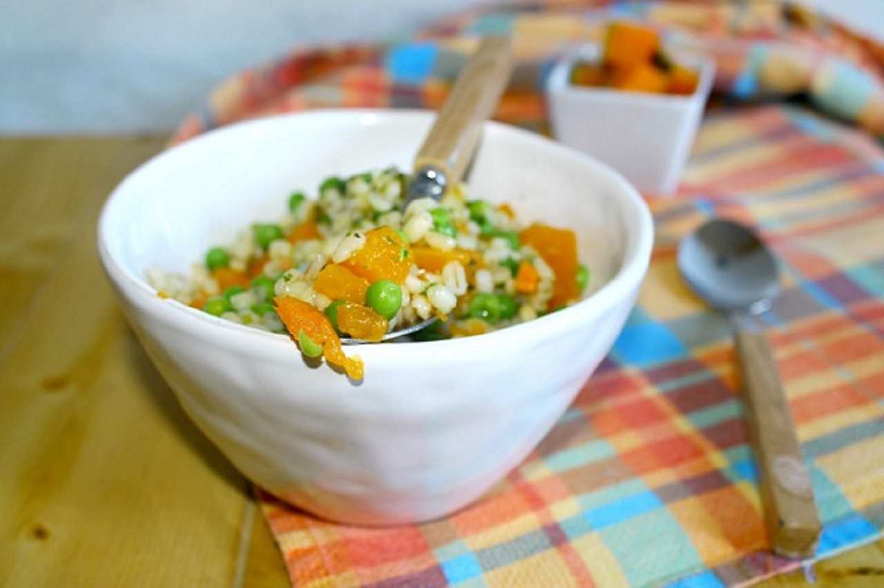 ricetta orzotto di zucca