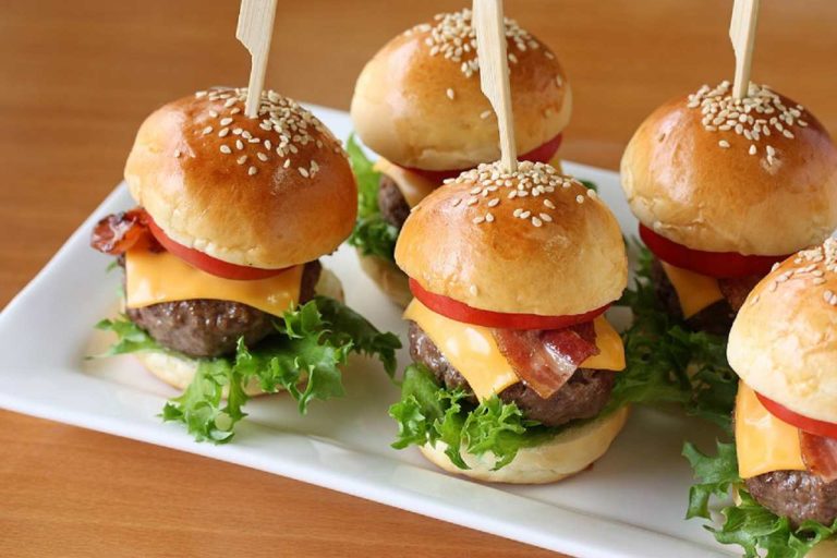 Mini Burger per aperitivi in due versioni BurroFuso