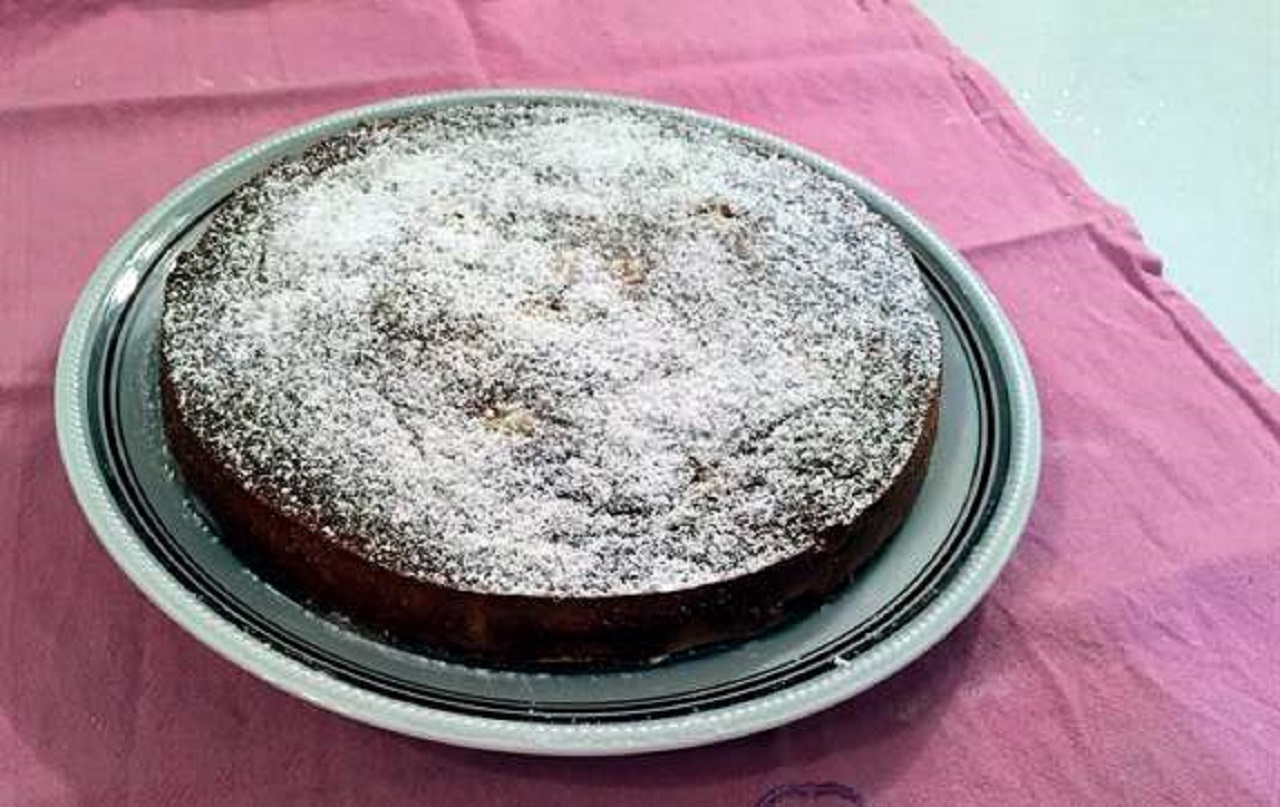 torta pere e mandorle