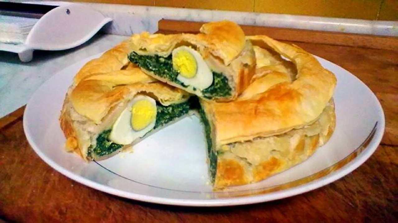 torta salata spinaci e uova