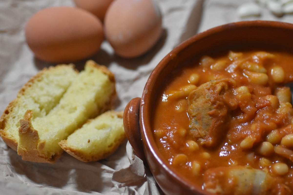 Fagioli all'uccelletto toscani