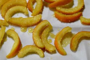 scorzette d'arancia candite