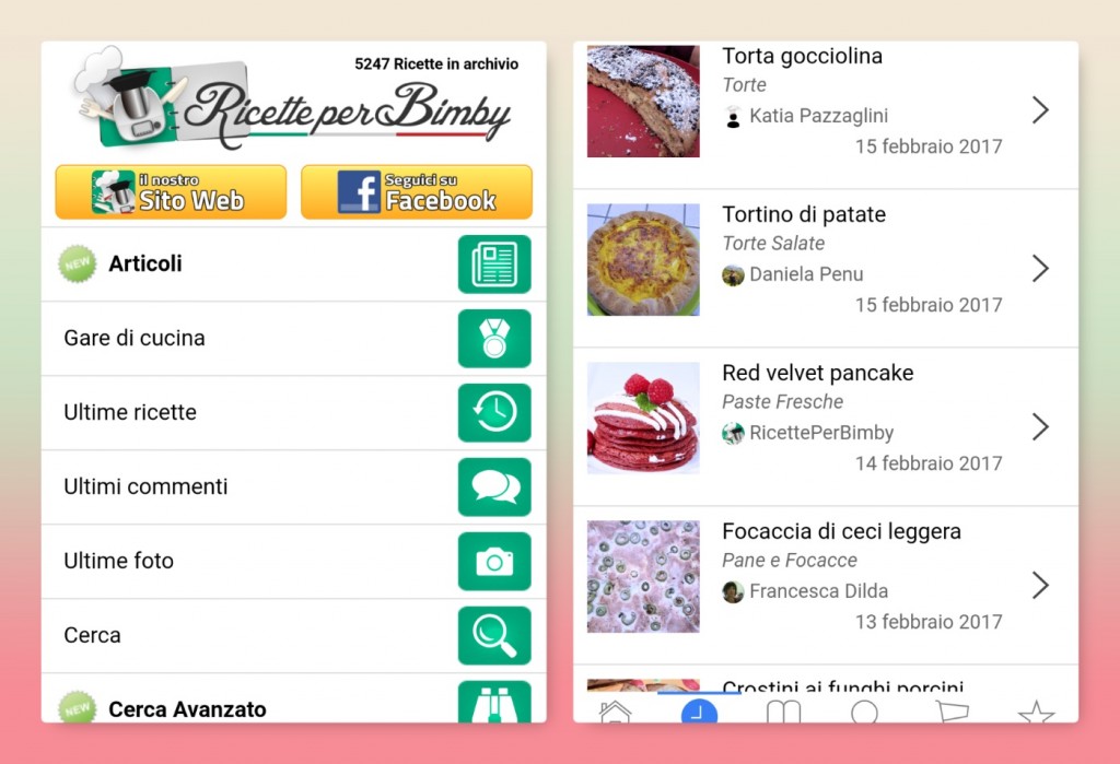 app di cucina bimby