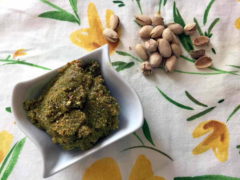 pesto di pistacchi