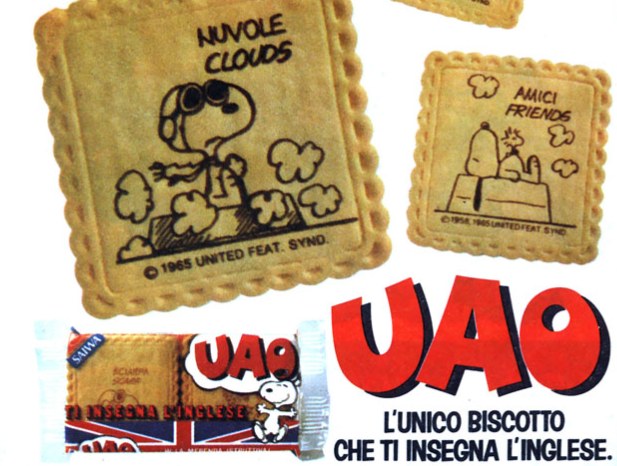 biscotti uao snoopy