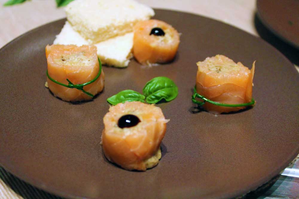 involtini di salmone