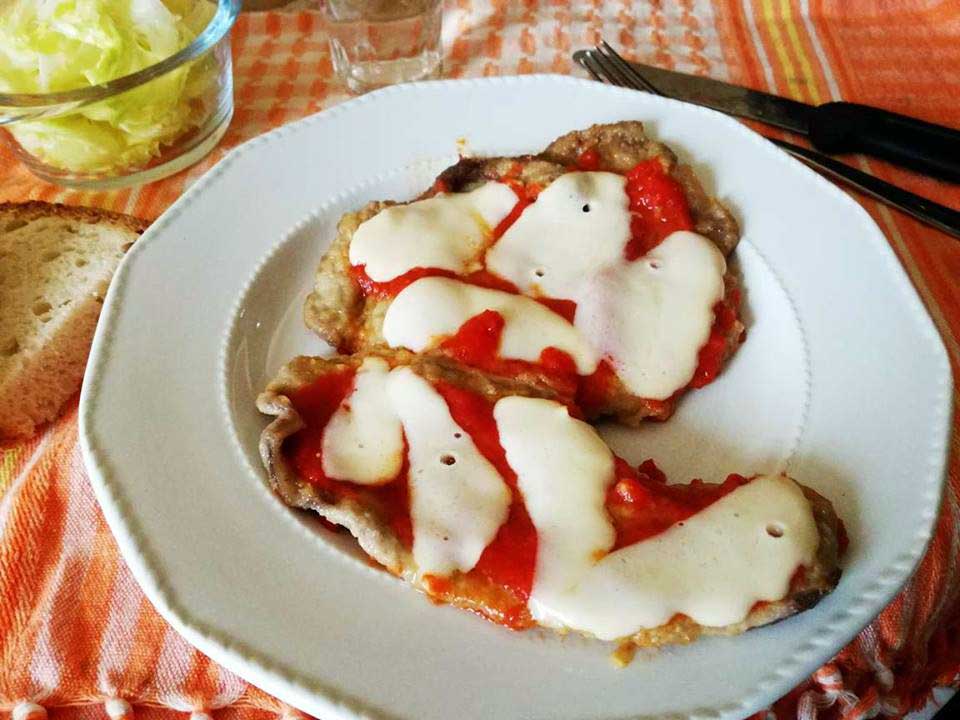 scaloppine alla pizzaiola