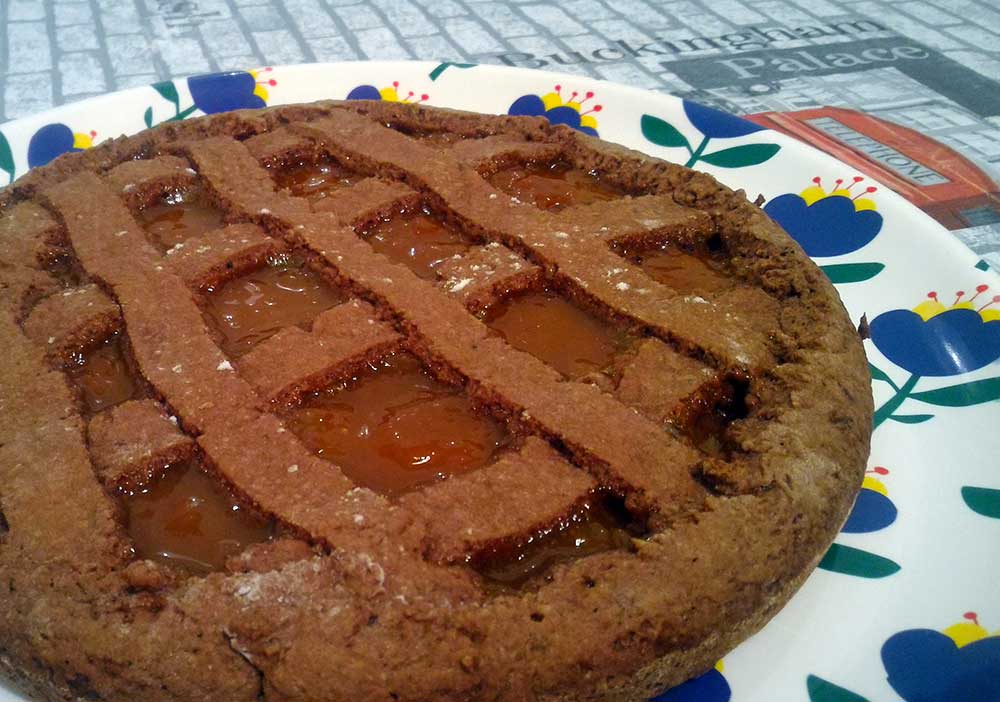 crostata al cacao