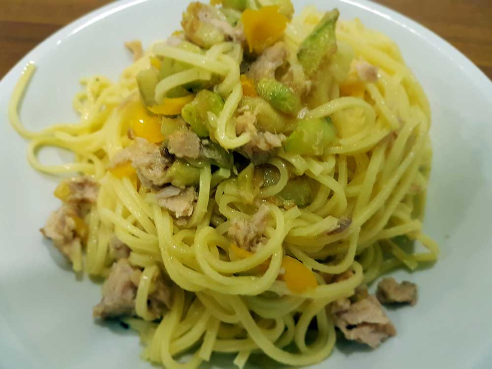 pasta tonno e zucchine