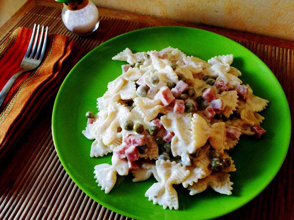 pasta con prosciutto cotto