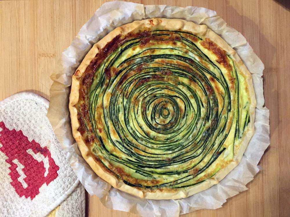 torta salata a spirale