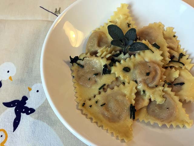 tortelli di zucca