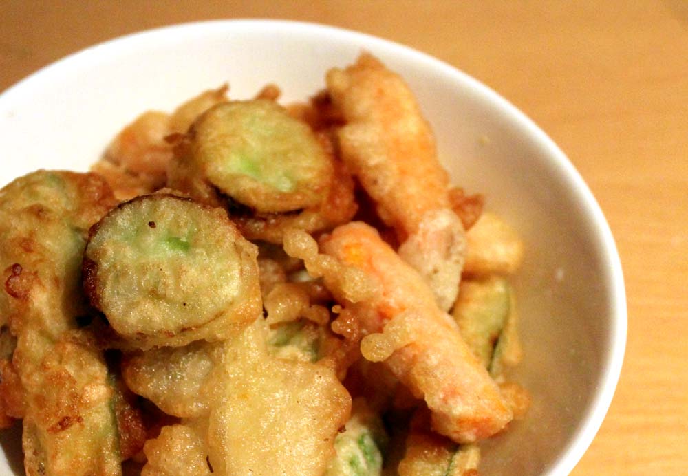 verdure in tempura