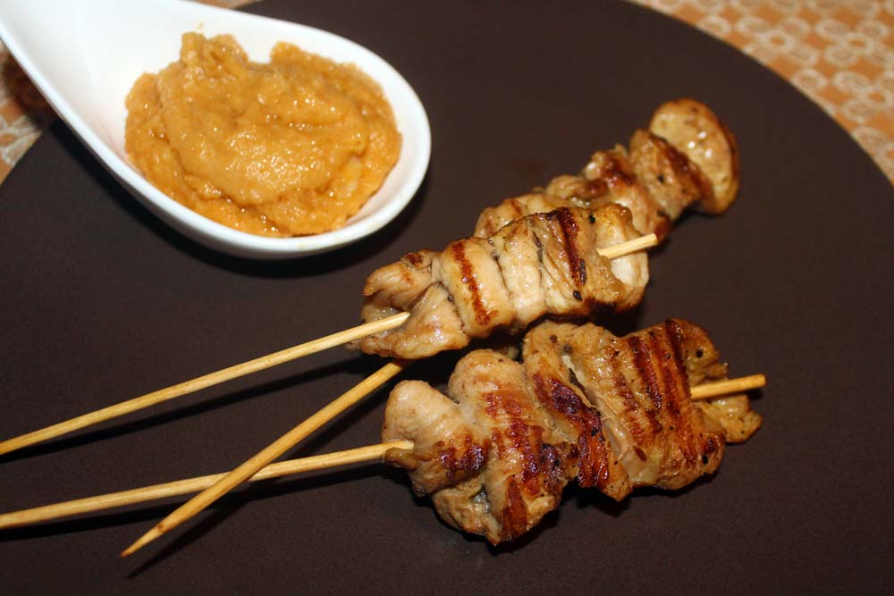 pollo satay