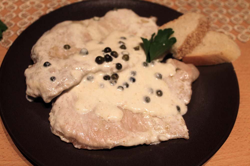 scaloppine di maiale