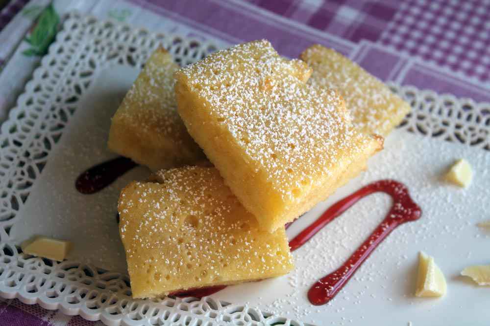 brownies al cioccolato bianco