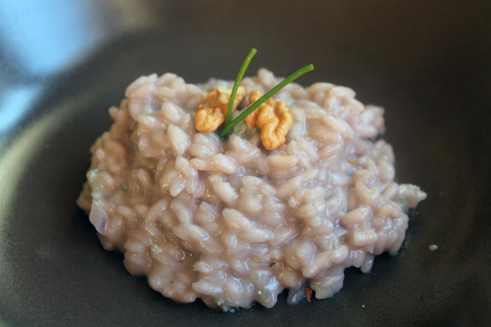 risotto al gorgonzola