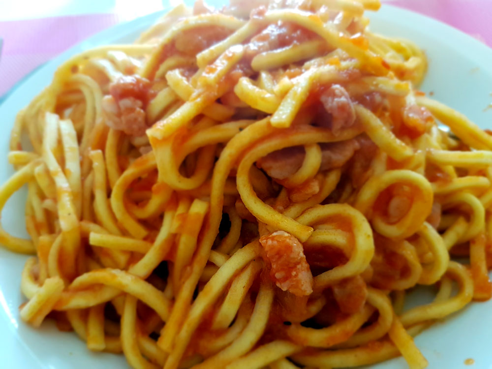 pasta all'amatriciana