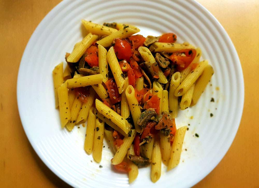 pasta con funghi
