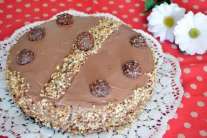 torta ferrero rocher