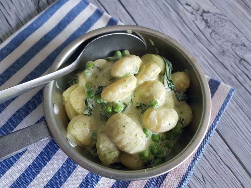 gnocchi al pesto