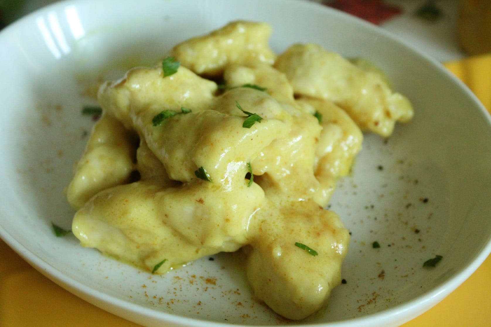 pollo al curry ricetta