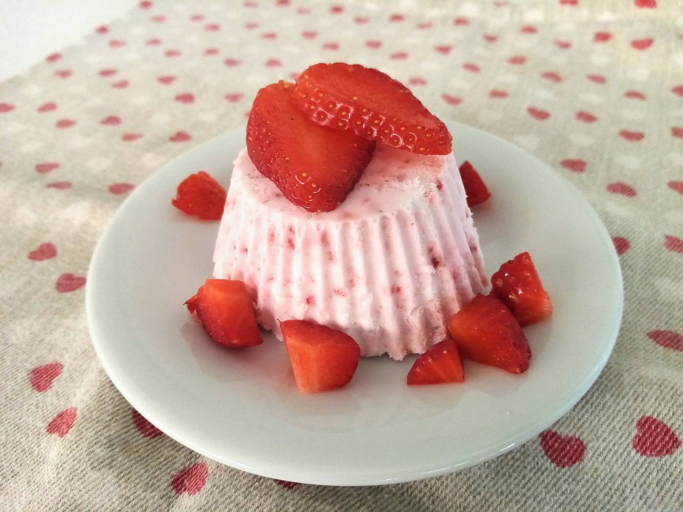 Semifreddo alle fragole