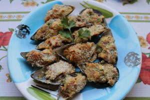 cozze gratinate