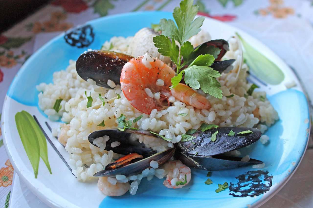 Risotto alla pescatora