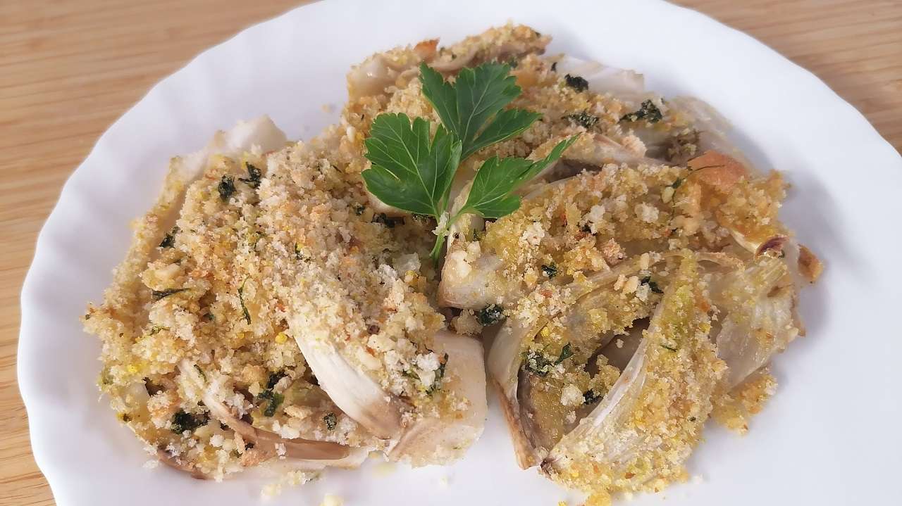 Finocchi gratinati al forno