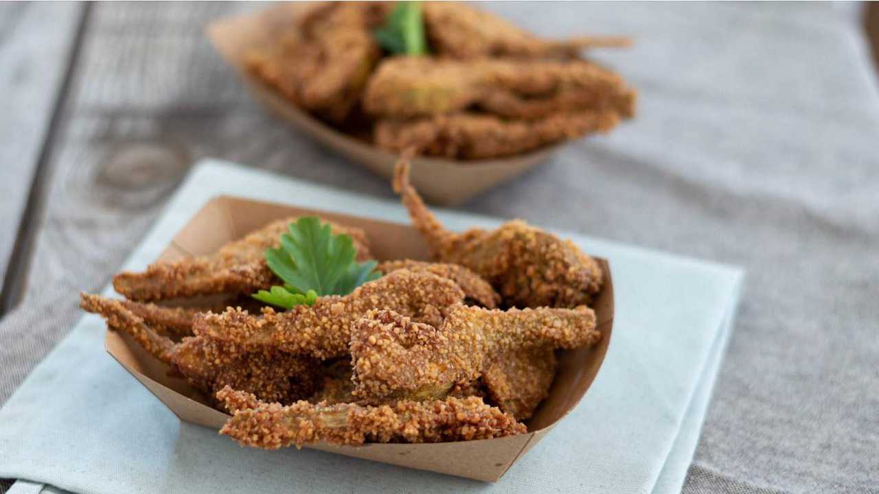 Carciofi fritti croccanti