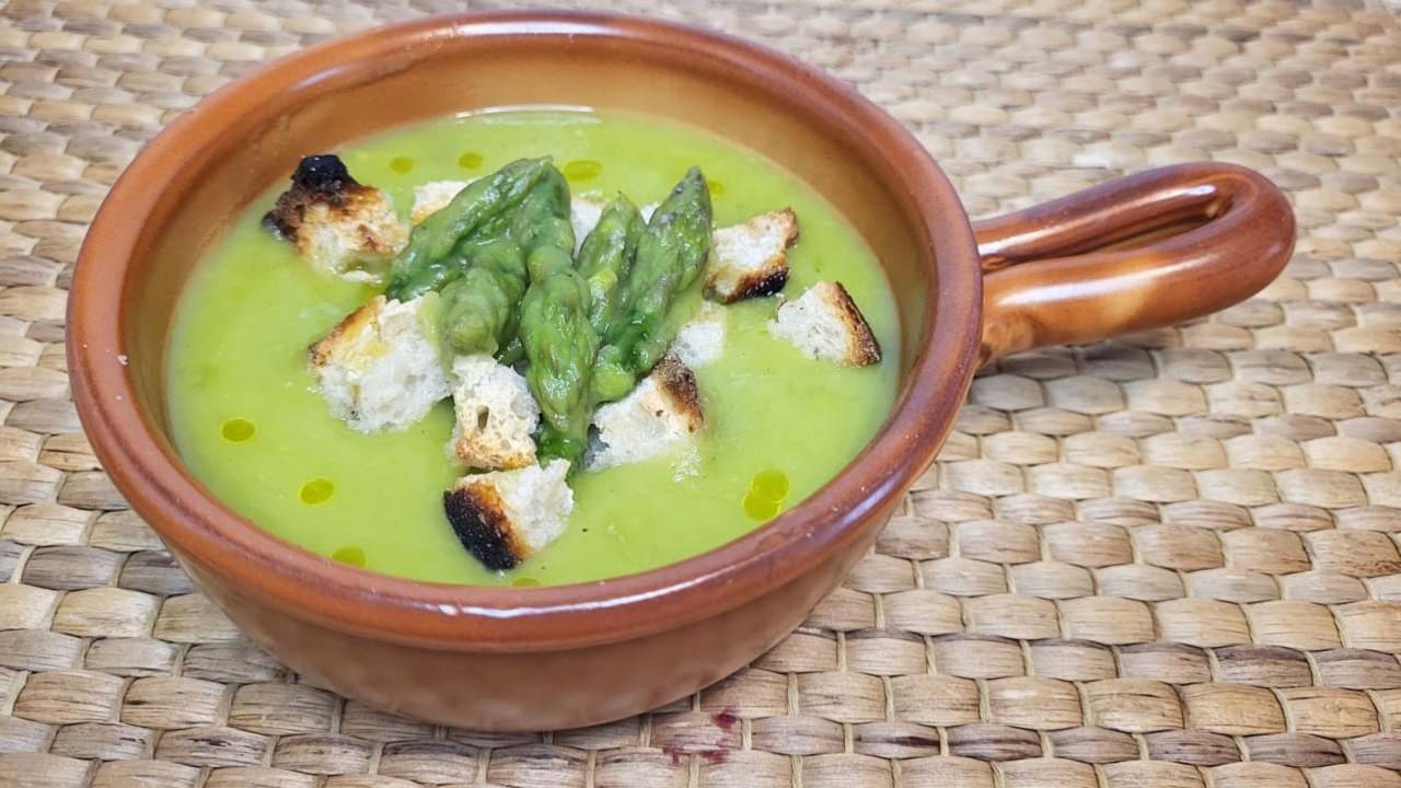 Crema di asparagi pronta