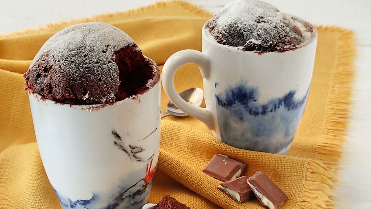 Mug cake ricetta