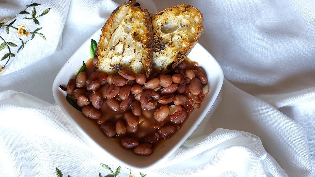 Zuppa di fagioli pronta