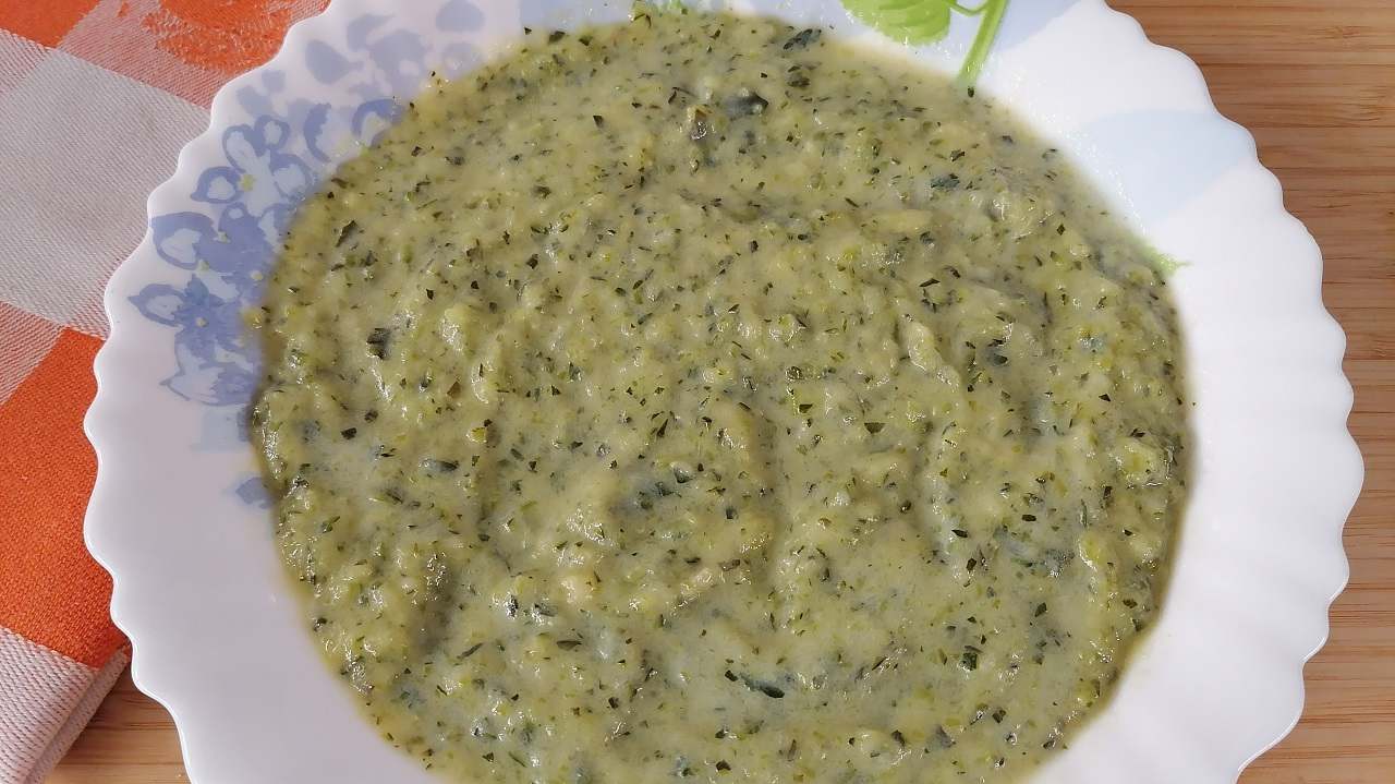 Crema di zucchine