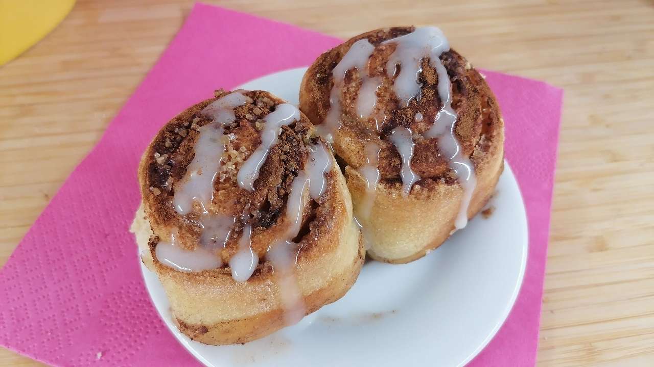 Cinnamon rolls ricetta