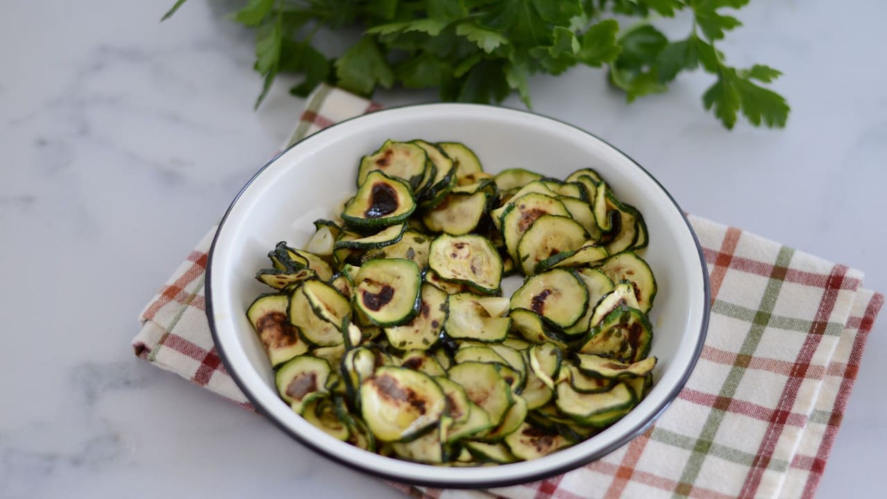 Zucchine marinate ricetta