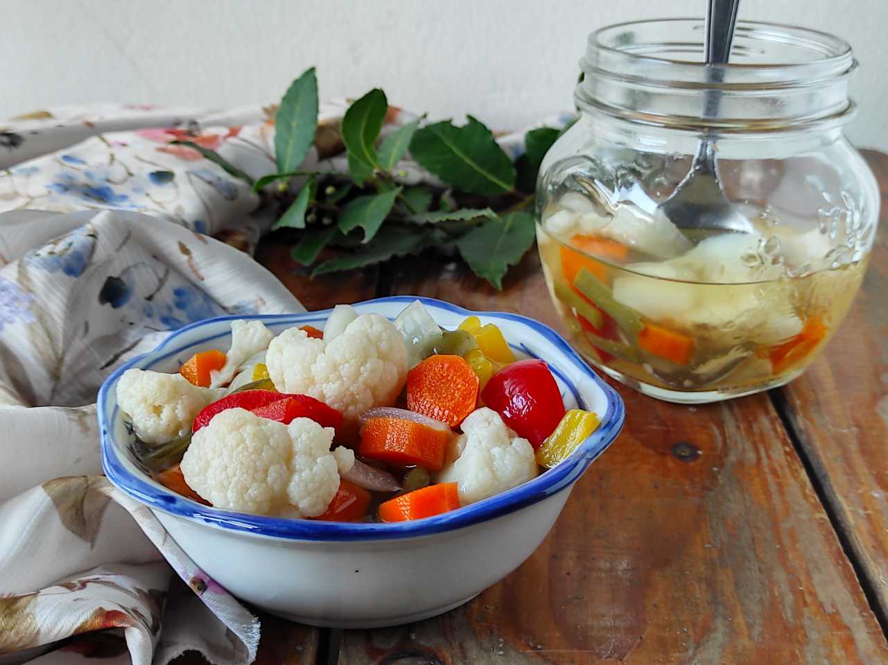 Giardiniera in agrodolce