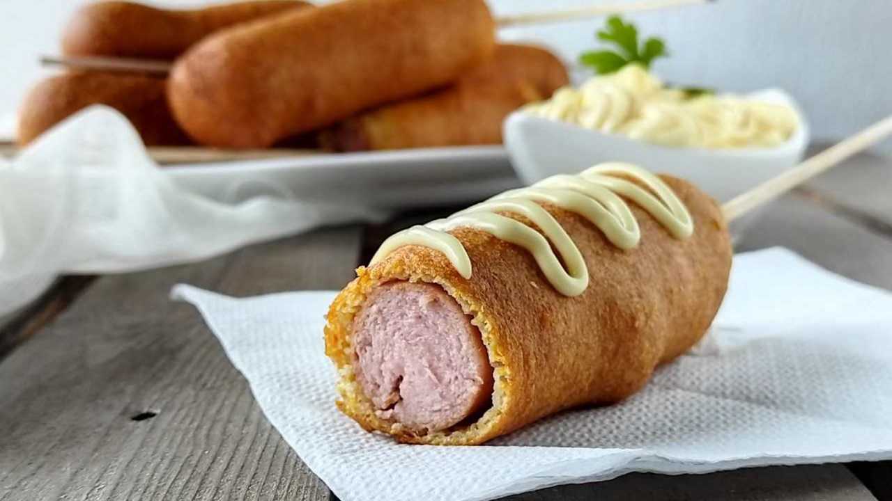 Corn dog ricetta