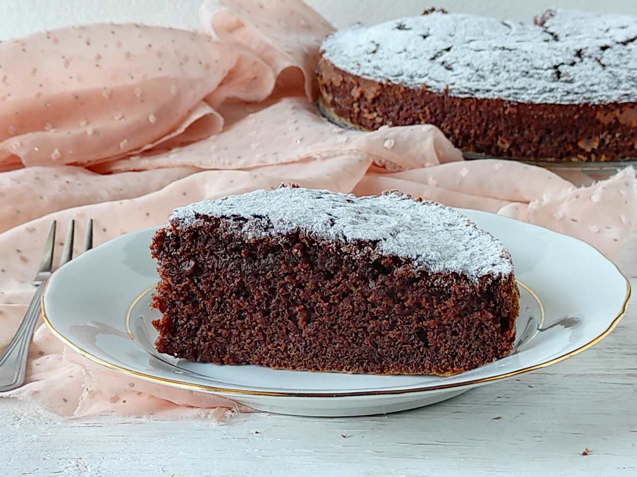 Torta cioccolato e Coca Cola