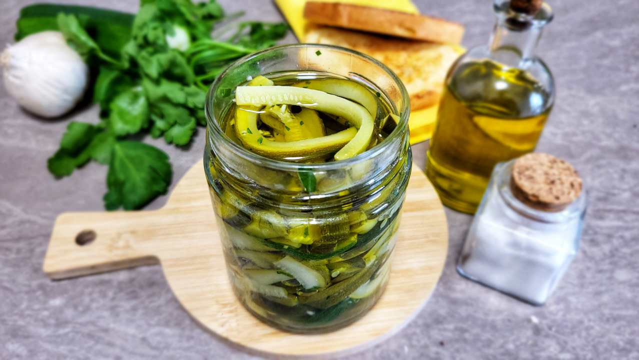 zucchine sott'olio