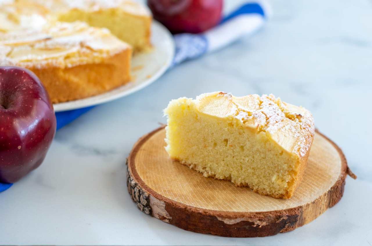 torta di mele senza uova