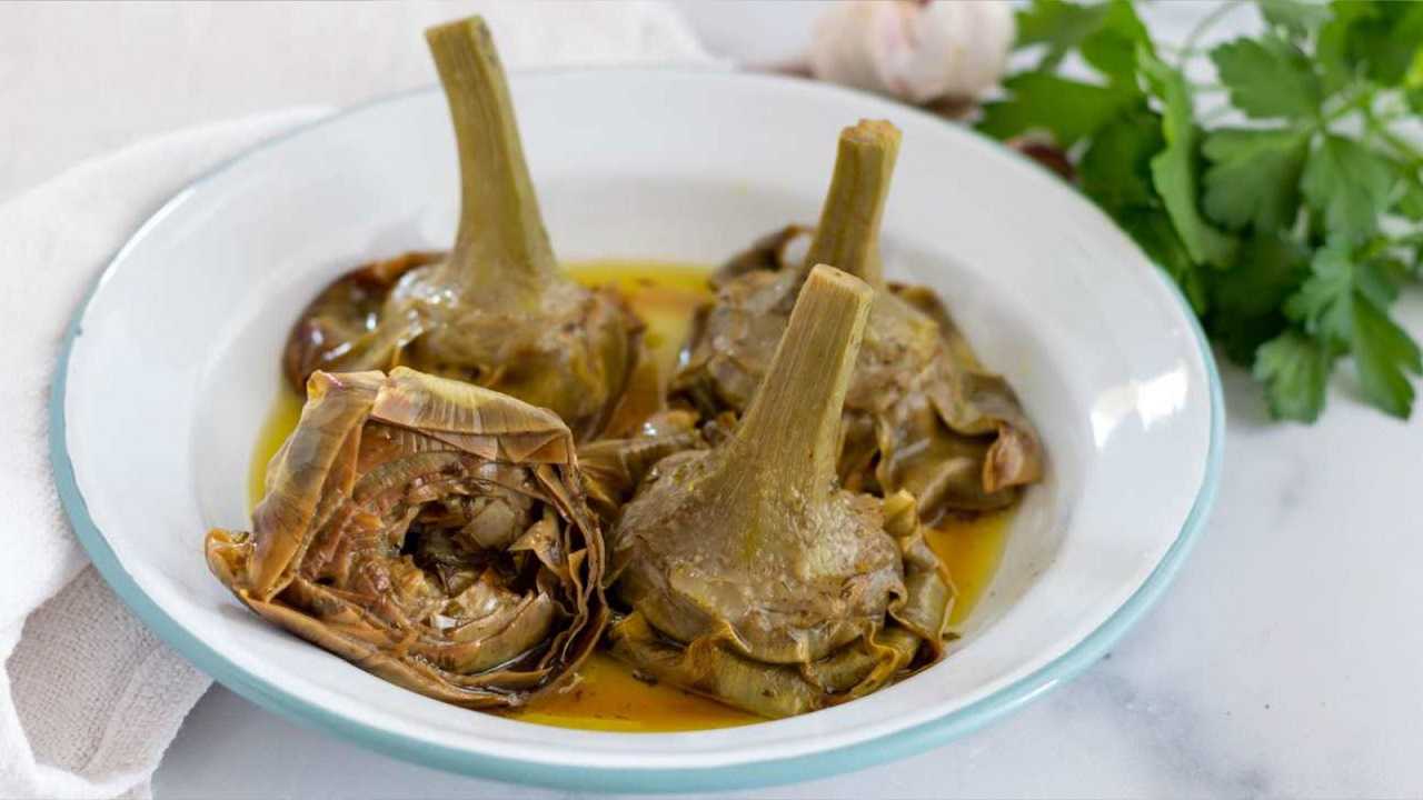 carciofi alla romana