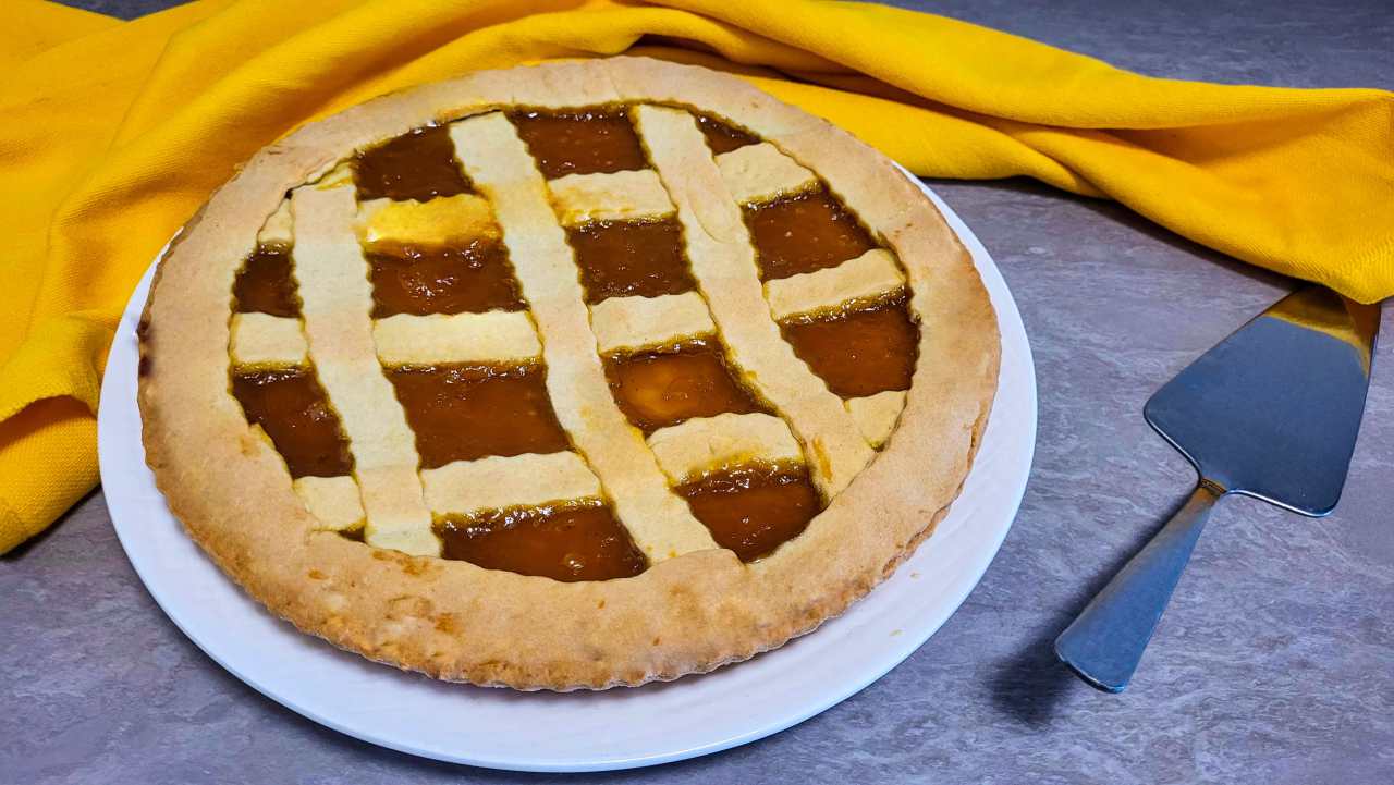 crostata di marmellata senza burro