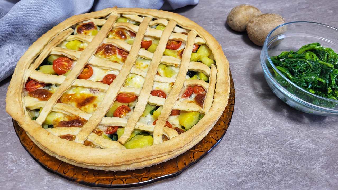 torta salata alle verdure