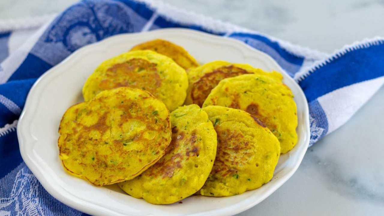 pancake salati alle zucchine