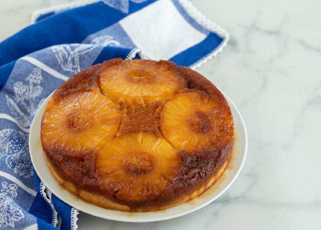 Torta rovesciata all'ananas