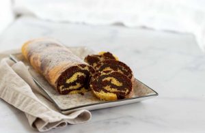 rotolo variegato alla nutella