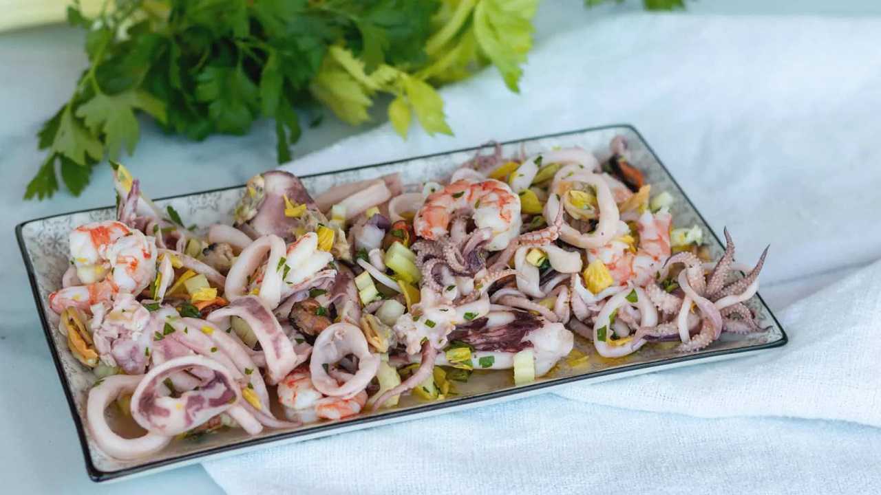 Insalata di mare ricetta